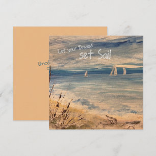Sailboats Notecard