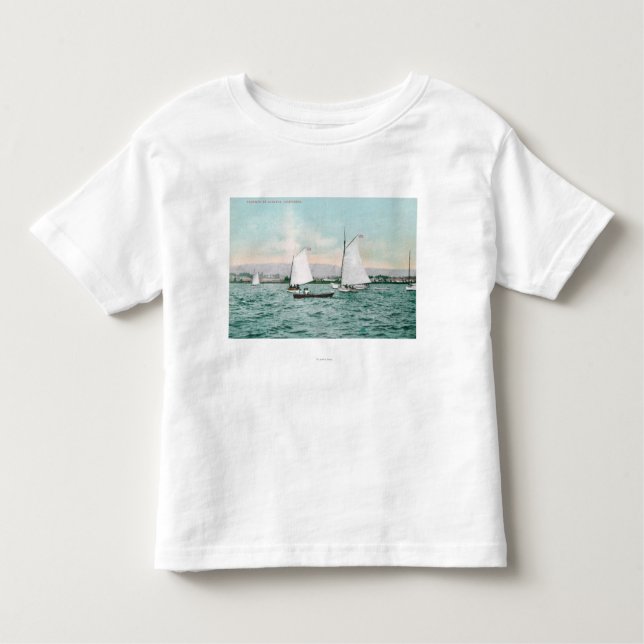 Sailboats off Alameda BeachAlameda, CA Toddler T-Shirt (Front)