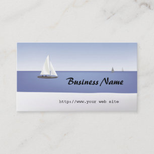 Sailboats on the Horizon Business Card