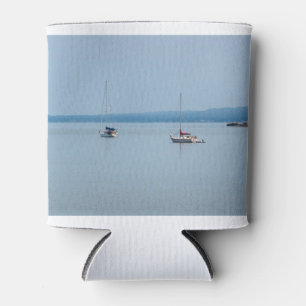 Sailboats on the river can cooler