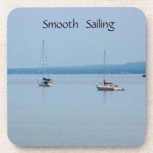 Sailboats on the river coaster