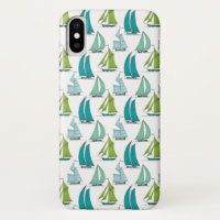 Sailboats On The Water Pattern