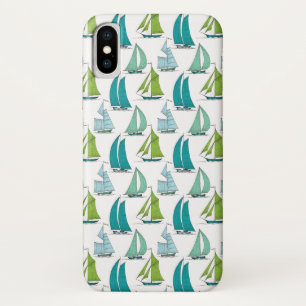 Sailboats On The Water Pattern Case-Mate iPhone Case