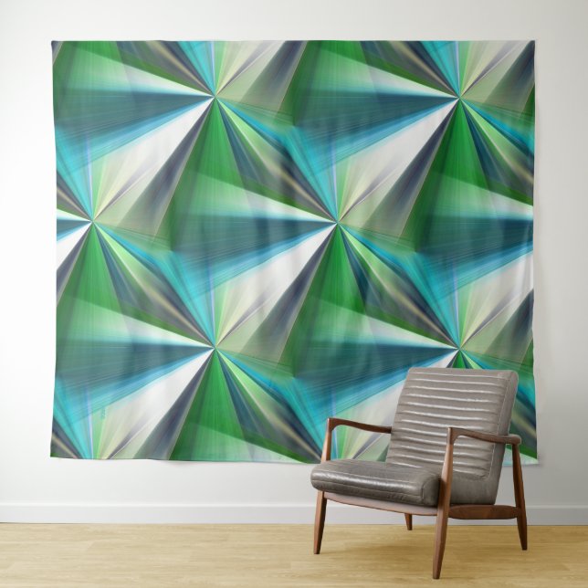 Sailboats racing..... tapestry (In Situ (Horizontal))