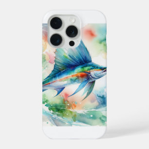 Sailfish Symphony 200824AREF115 - Watercolor iPhone 15 Pro Case