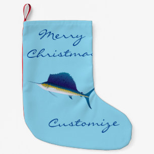 Sailfish Thunder_Cove Small Christmas Stocking