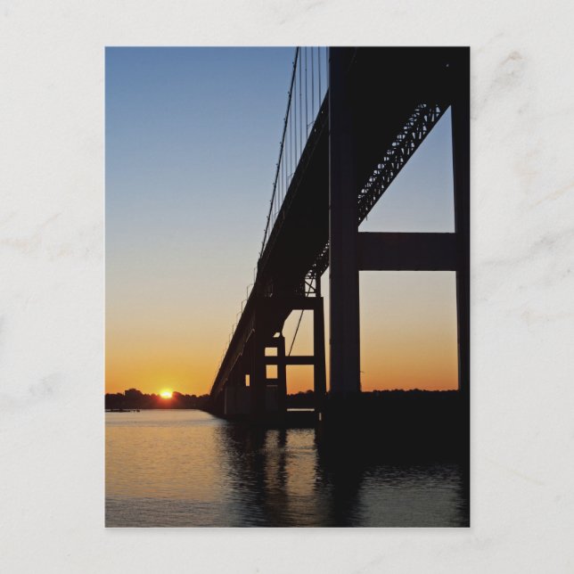 Sailing and leaving Newport Rhode Island Postcard (Front)