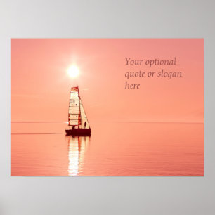 Sailing Away custom poster