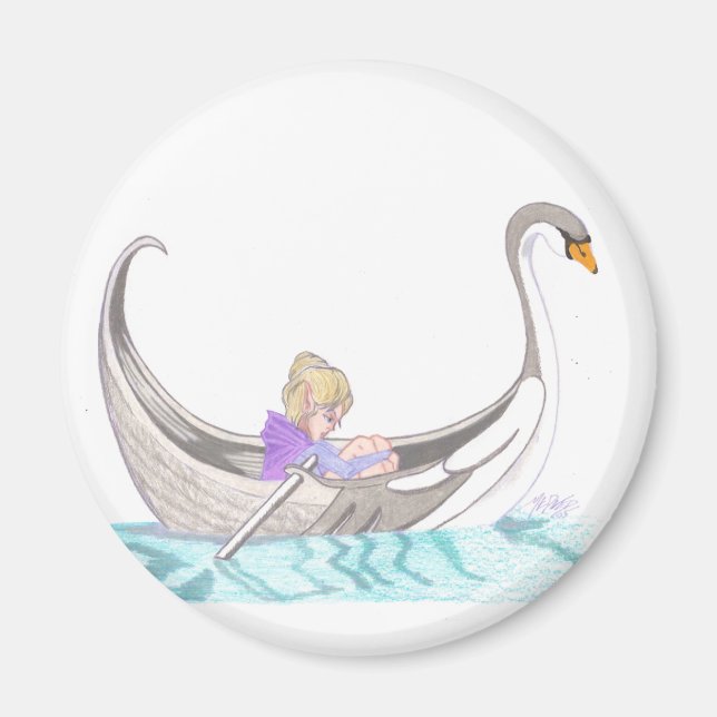 Sailing away magnet (Front)