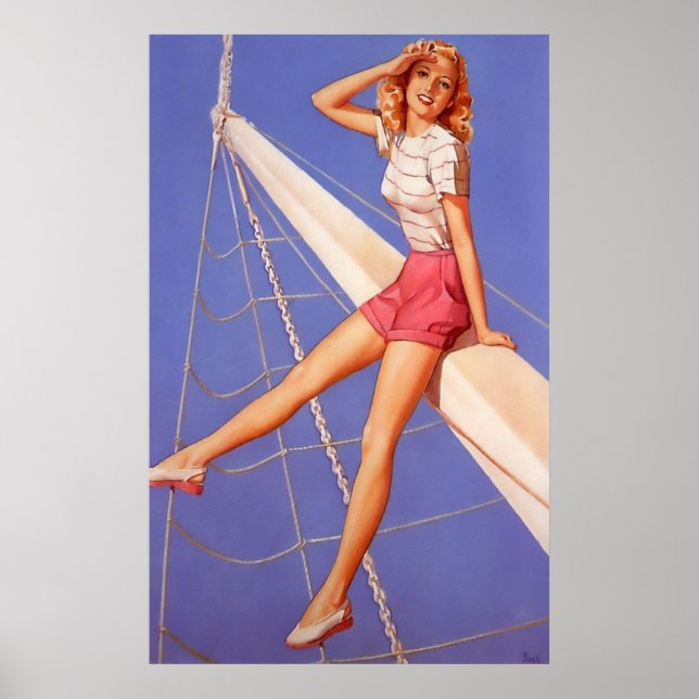 Sailing Away Poster (Front)
