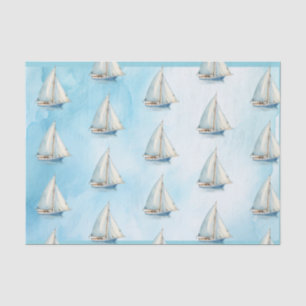 Sailing Away Tissue Paper