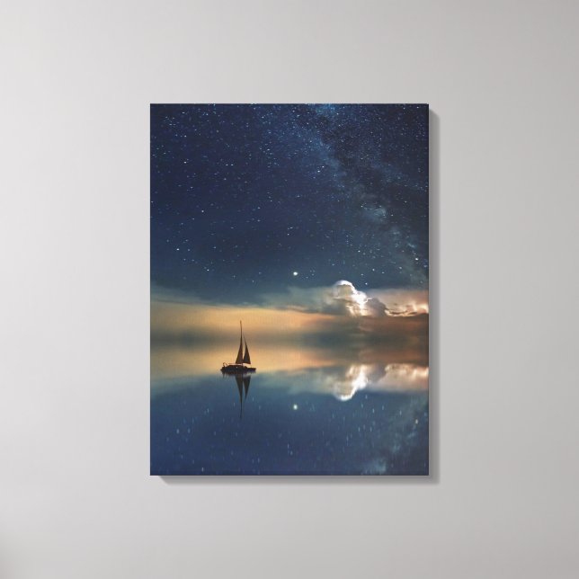 Sailing Away to the Clouds  Canvas Print (Front)