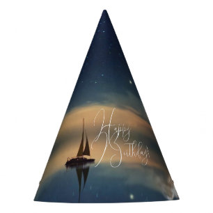 Sailing Away to the Clouds  Party Hat