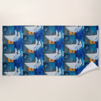 "Sailing" Beach Towel