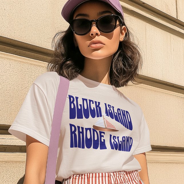 Sailing Block Island Tri-Blend Shirt (Creator Uploaded)