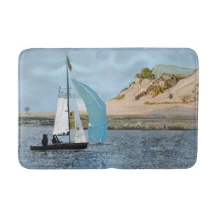 SAILING BOAT BATH MAT