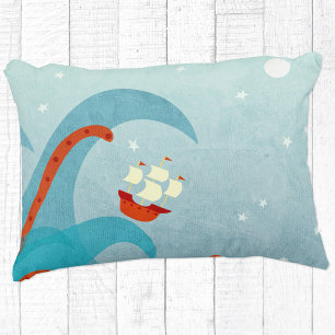 Sailing Boat Nautical Decorative Cushion