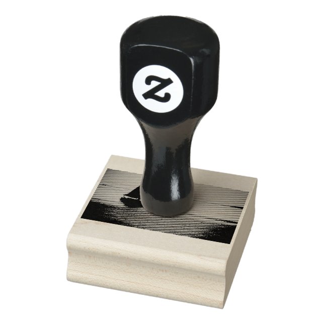 Sailing boat rubber stamp (Stamp)