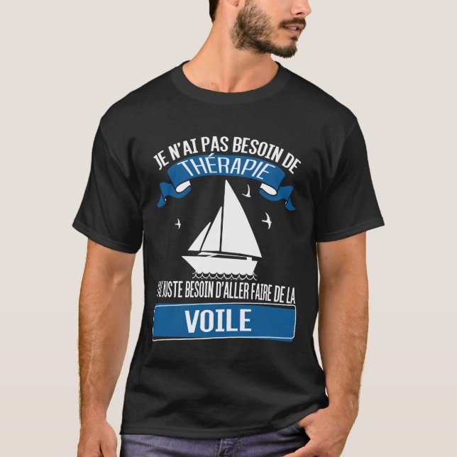 Sailing boat - sailboat T-Shirt (Front)