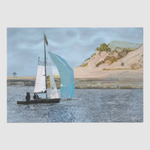 SAILING BOAT TISSUE PAPER