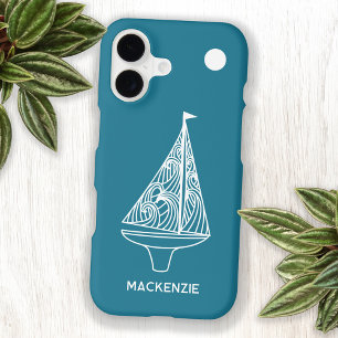 Sailing Boat Yacht Personalised Custom Name