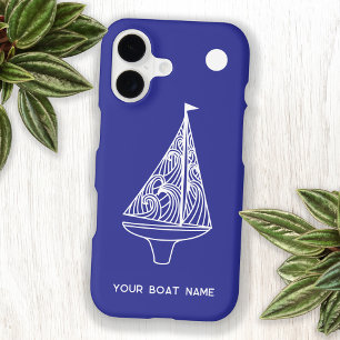 Sailing Boat Yacht Personalized Boat Name