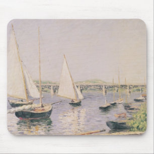 Sailing boats at Argenteuil, c.1888 Mouse Pad