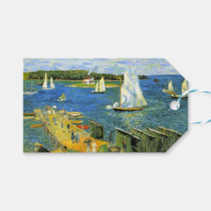 Sailing Boats at Mahone Bay in Canada Gift Tags