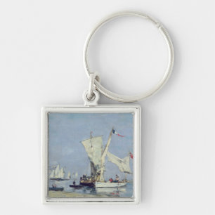Sailing Boats, c.1869 Key Ring