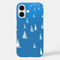 Sailing Boats in deep blue Sea - Regatta Sailboats