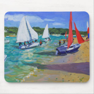 Sailing Boats Mouse Pad