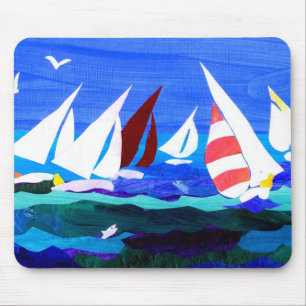 'Sailing Boats' mousepad