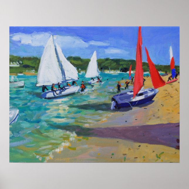 Sailing Boats Poster (Front)