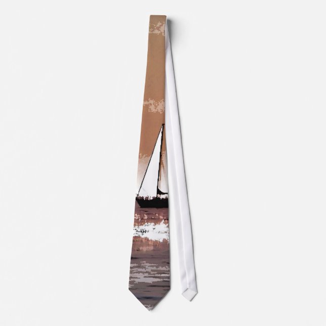 SAILING BOATS TIE (Front)