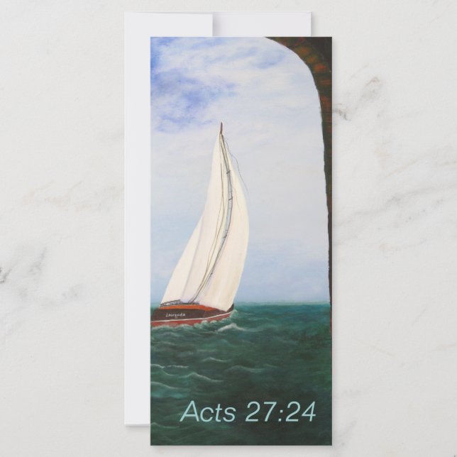 Sailing Bookmark (Front)
