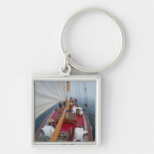 Sailing Boundary Pass Key Ring (Front)