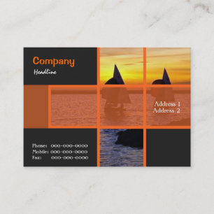 Sailing Business Card