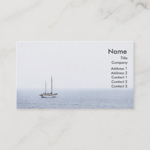 "Sailing" Business Profile Card