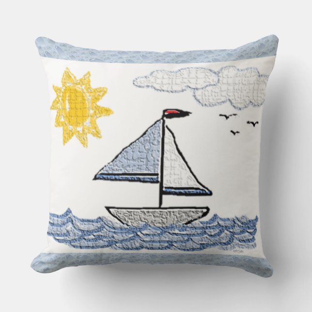 Sailing Cushion (Front)