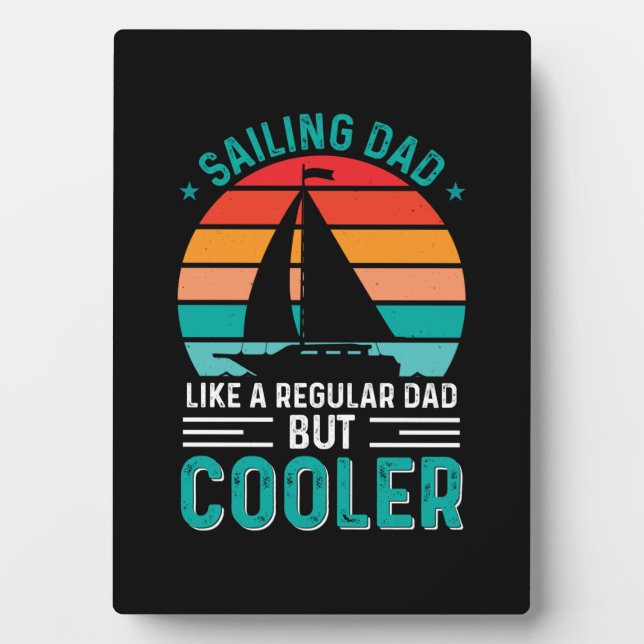 Sailing Dad Plaque (Front)