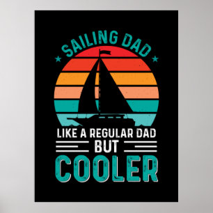 Sailing Dad Poster