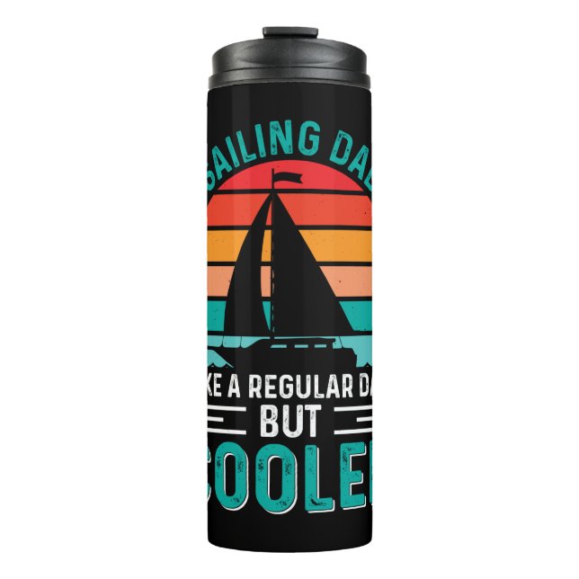 Sailing Dad Thermal Tumbler (Front)