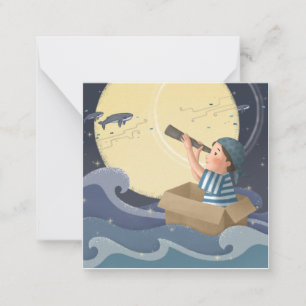 Sailing Dream Illustration Art Card