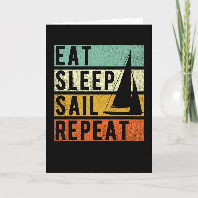 Sailing Funny Saying Sailor Gift Card (Front)