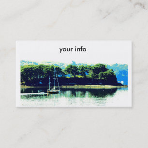 sailing in paradise business card