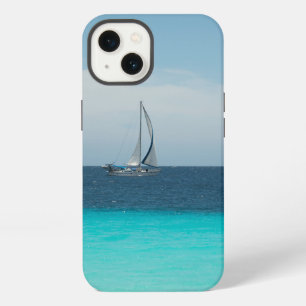 Sailing in the Caribbean Sea #1 #ocean #wall #art iPhone 13 Case