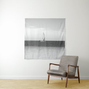 Sailing in the Caribbean Sea 2 #art #travel Tapestry