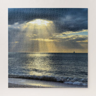 Sailing into the Sunset - 20x20 - 676 pcs Jigsaw Puzzle