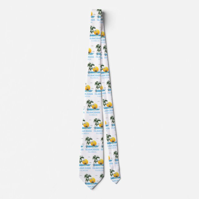 Sailing Islamorada Florida Keys Tie (Front)