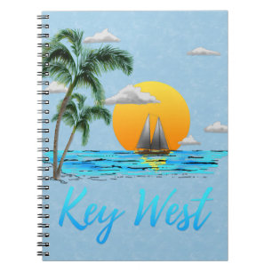 Sailing Key West Florida Notebook